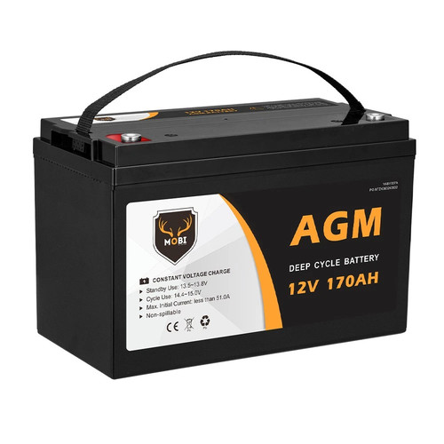 170AH 12V AGM Deep Cycle Battery
