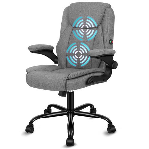 ALFORDSON Massage Office Chair Grey