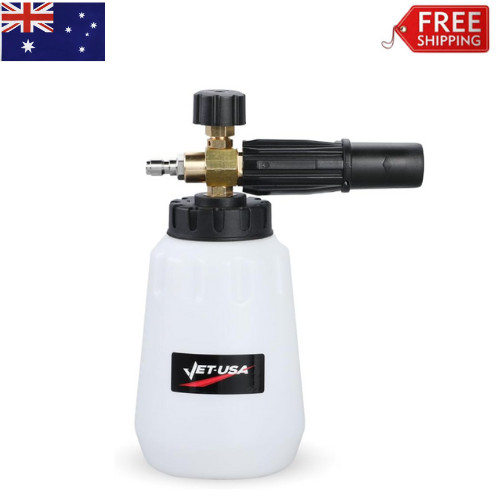 JET-USA Soap Foam Snow Cannon with 1L Bottle Max 3600psi Pressure Washer